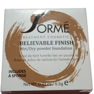 Sorme Believable Finish Wet Dry Powder Foundation, 410 Golden Honey